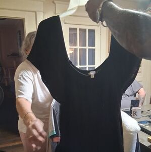 Black Short Sleeve Dress